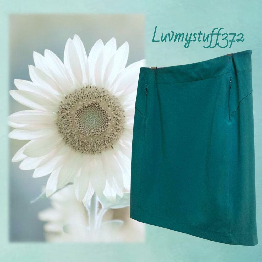 Cute Lululemon Teal Pencil Skirt So Comfy!